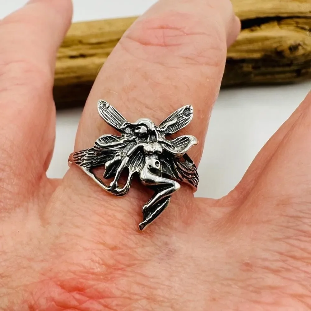 Fairy Sterling Silver Ring